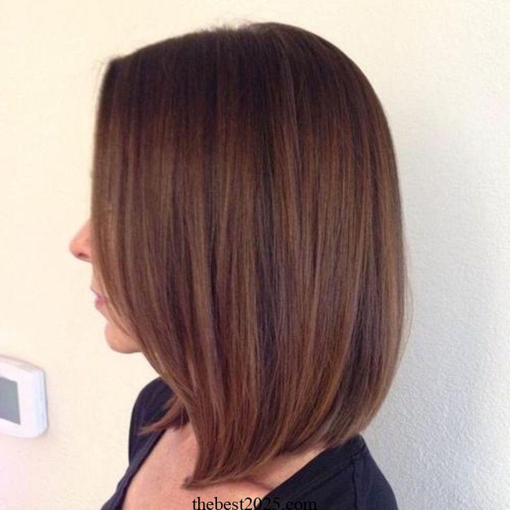 12+ Blunt Lob for Thin Hair this year 1