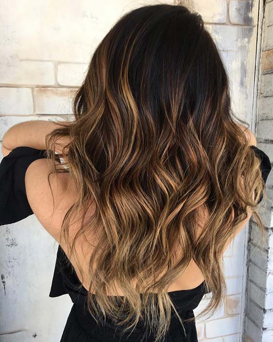 + 6 black with honey blonde highlights this year 1
