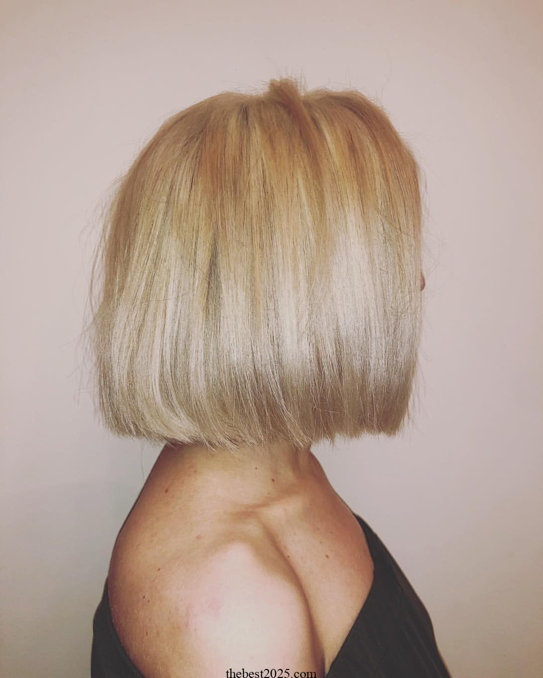 9 moderm Long Blunt Yet Tousled Bob for 2024 3