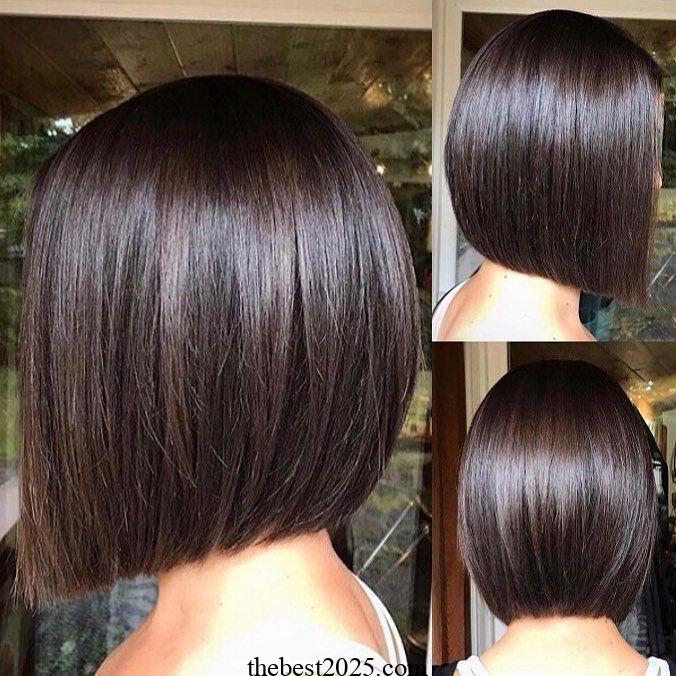 9 moderm Long Blunt Yet Tousled Bob for 2024 4