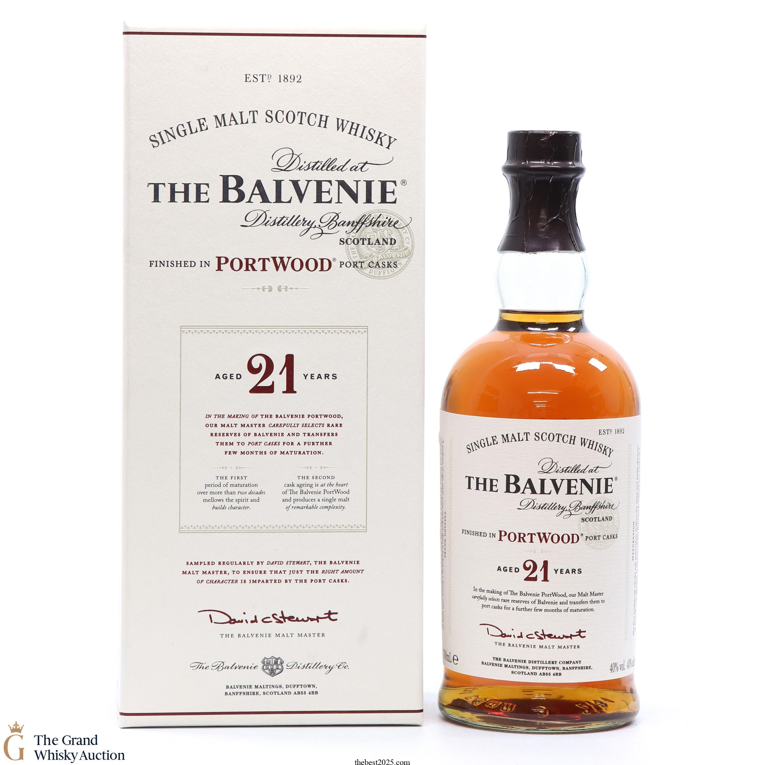 Balvenie 21 Yr Port Wood 750ml 3