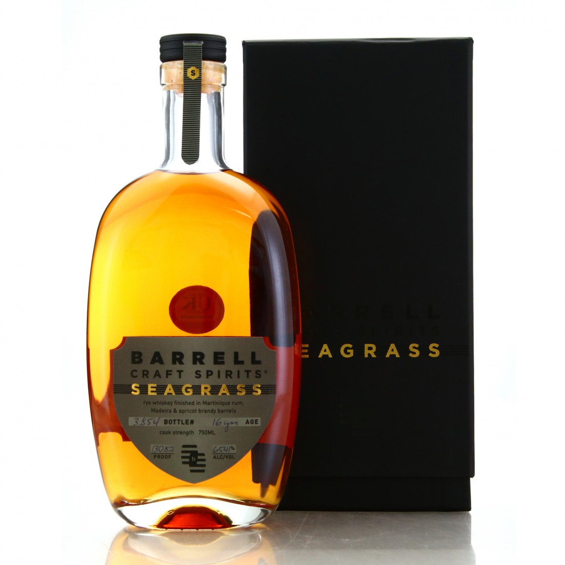 Barrell Craft Spirits Seagrass Gray Label 16 Year Whiskey 750ml 4