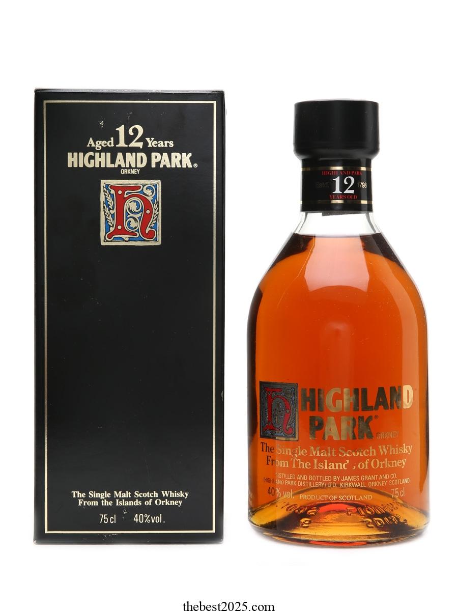 Highland Park 12 Yr 750ml 3