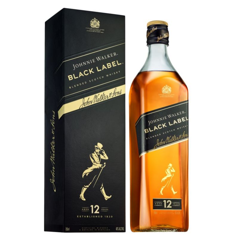 Johnnie Walker Black Label 750ml 4