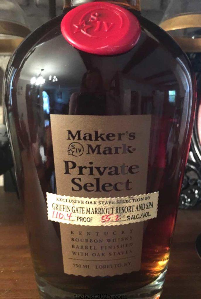 Maker's Mark Bourbon Private Barrel Select 750ml 3