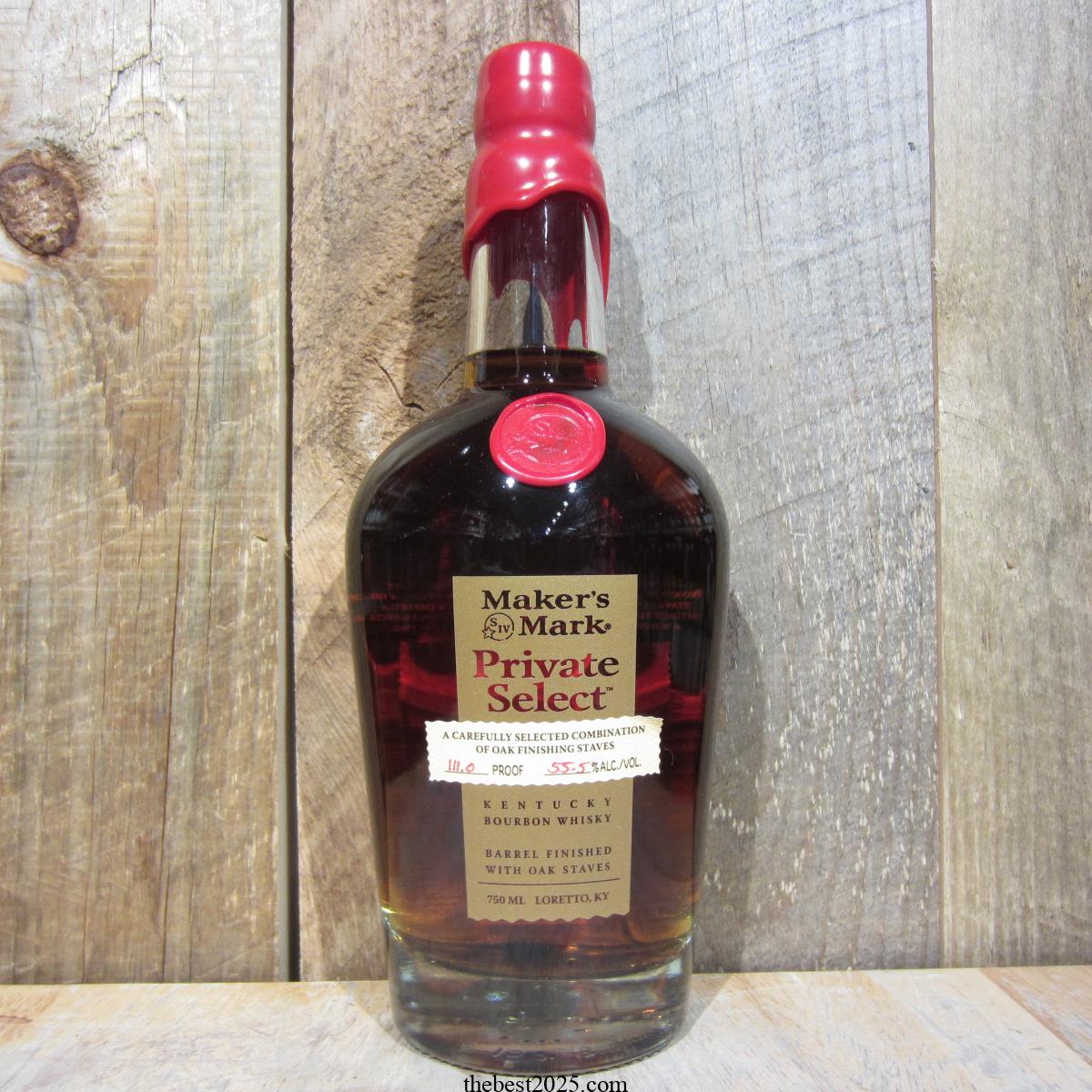 Maker's Mark Bourbon Private Barrel Select 750ml 4