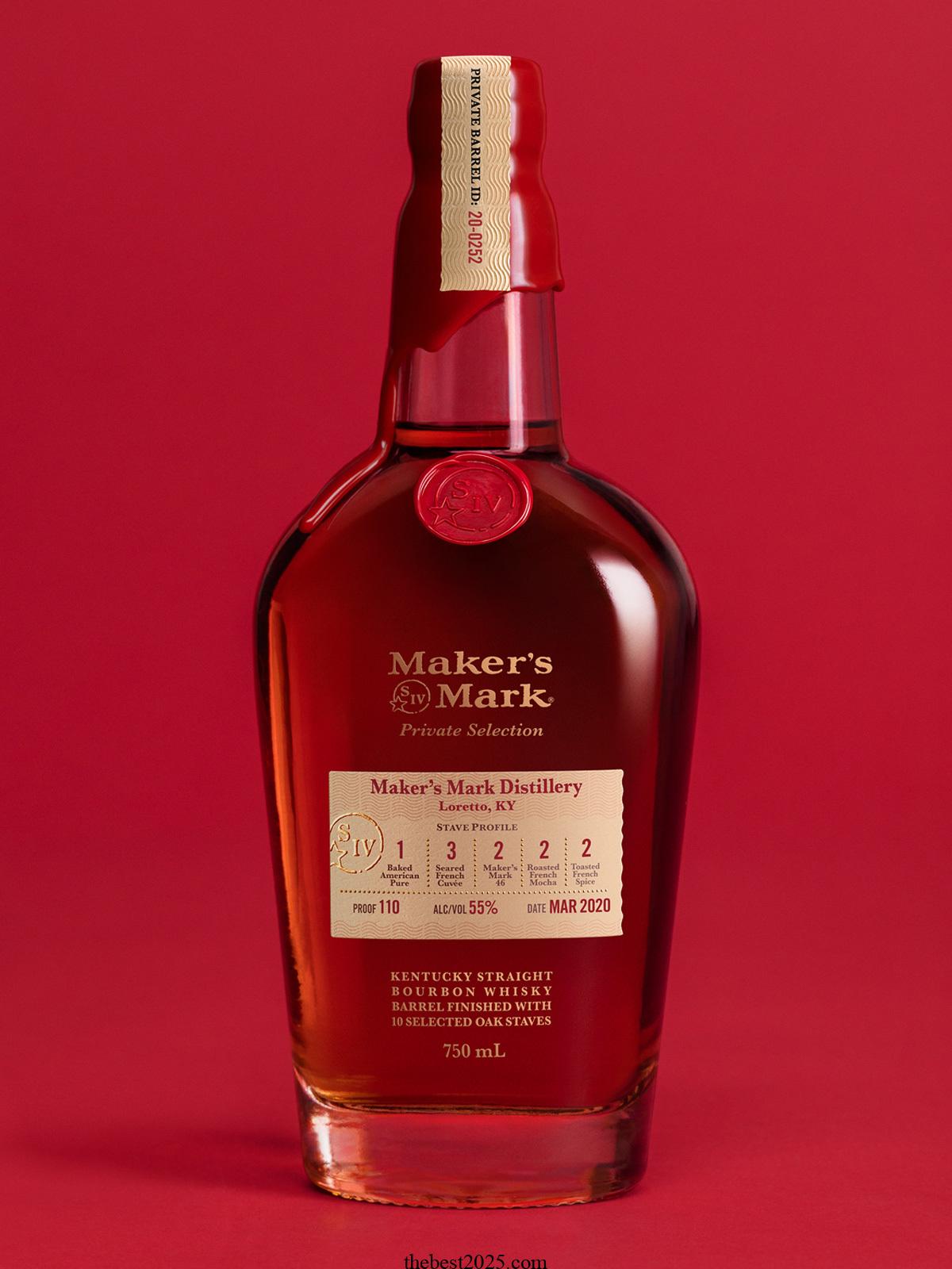 Maker's Mark Bourbon Private Barrel Select 750ml 5