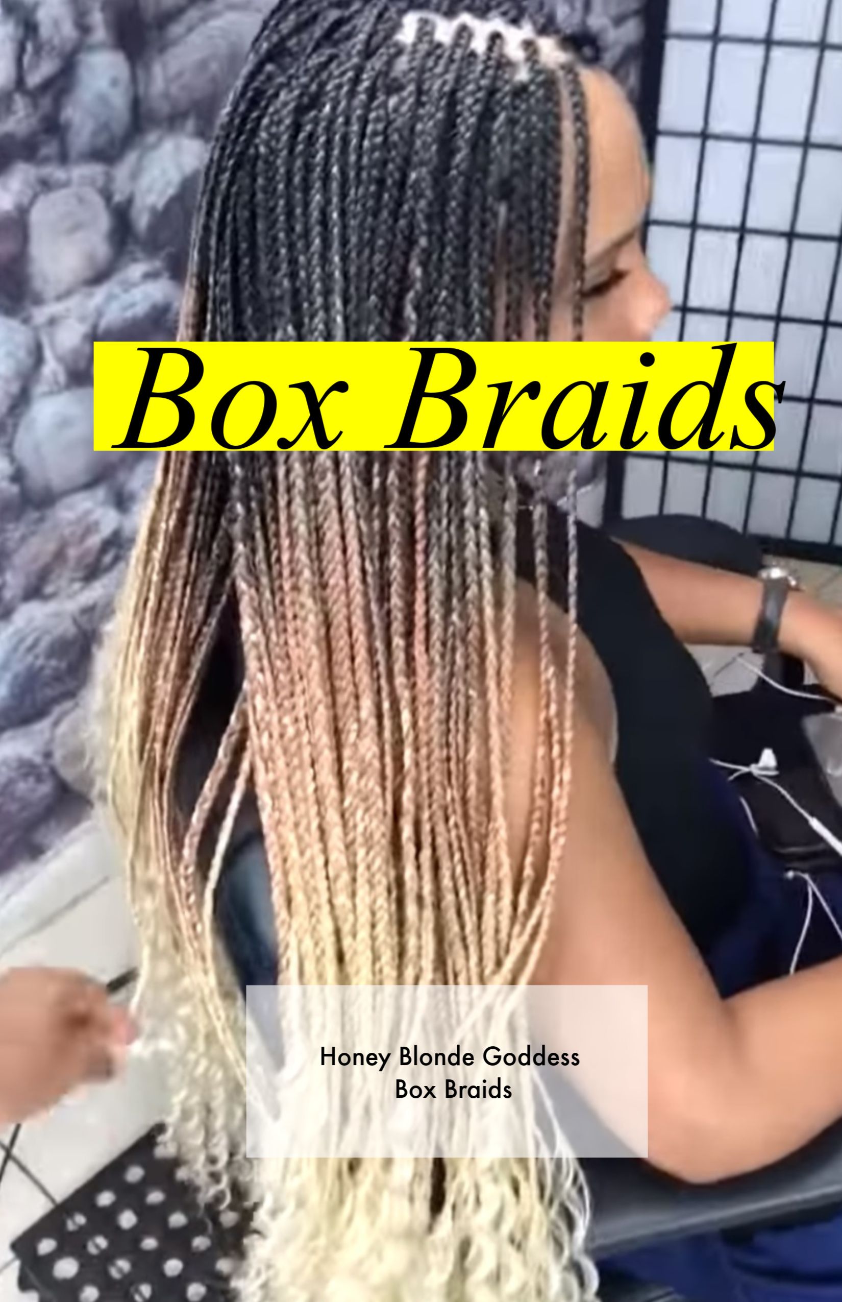 Top 21 honey blonde goddess box braids honey blonde this year 3