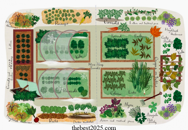 How to Plan the Best Layout for Your Vegetable Garden 4