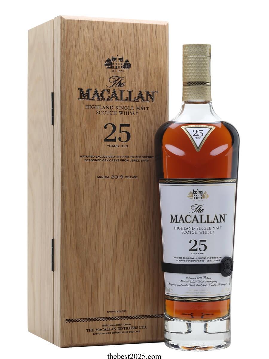 Macallan 25 Year Sherry Oak 750ml 3