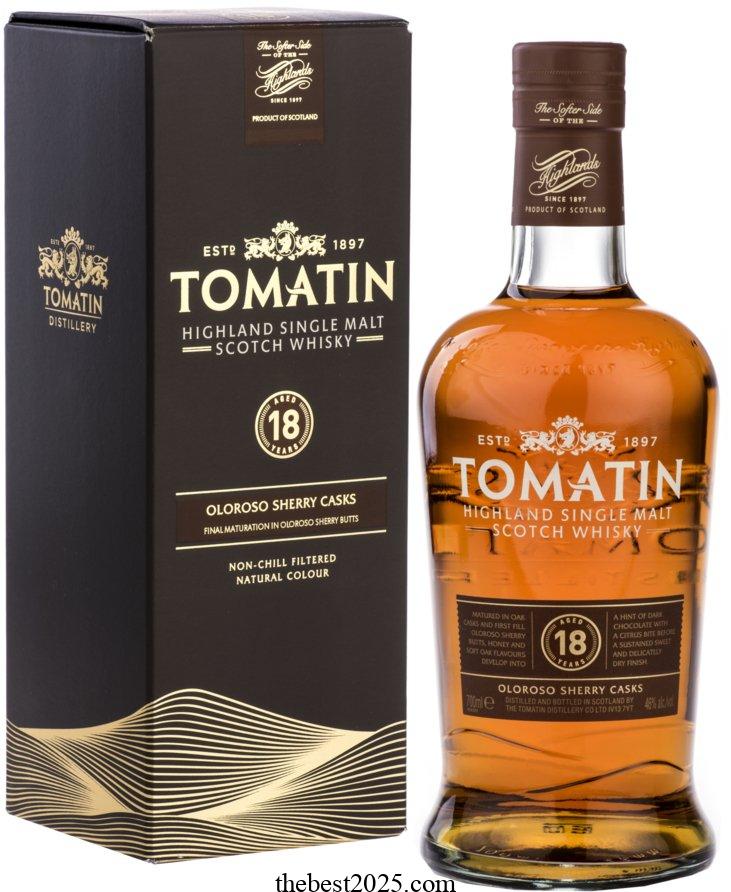 Tomatin Single Malt 18 Yr 750ml 2